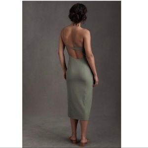 BHLDN Miranda Crepe Midi Dress